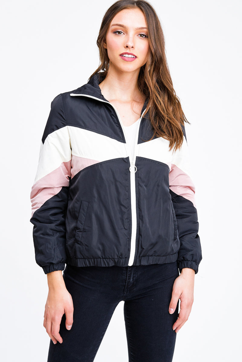 Color Block Track Jacket Jordan Ashleigh