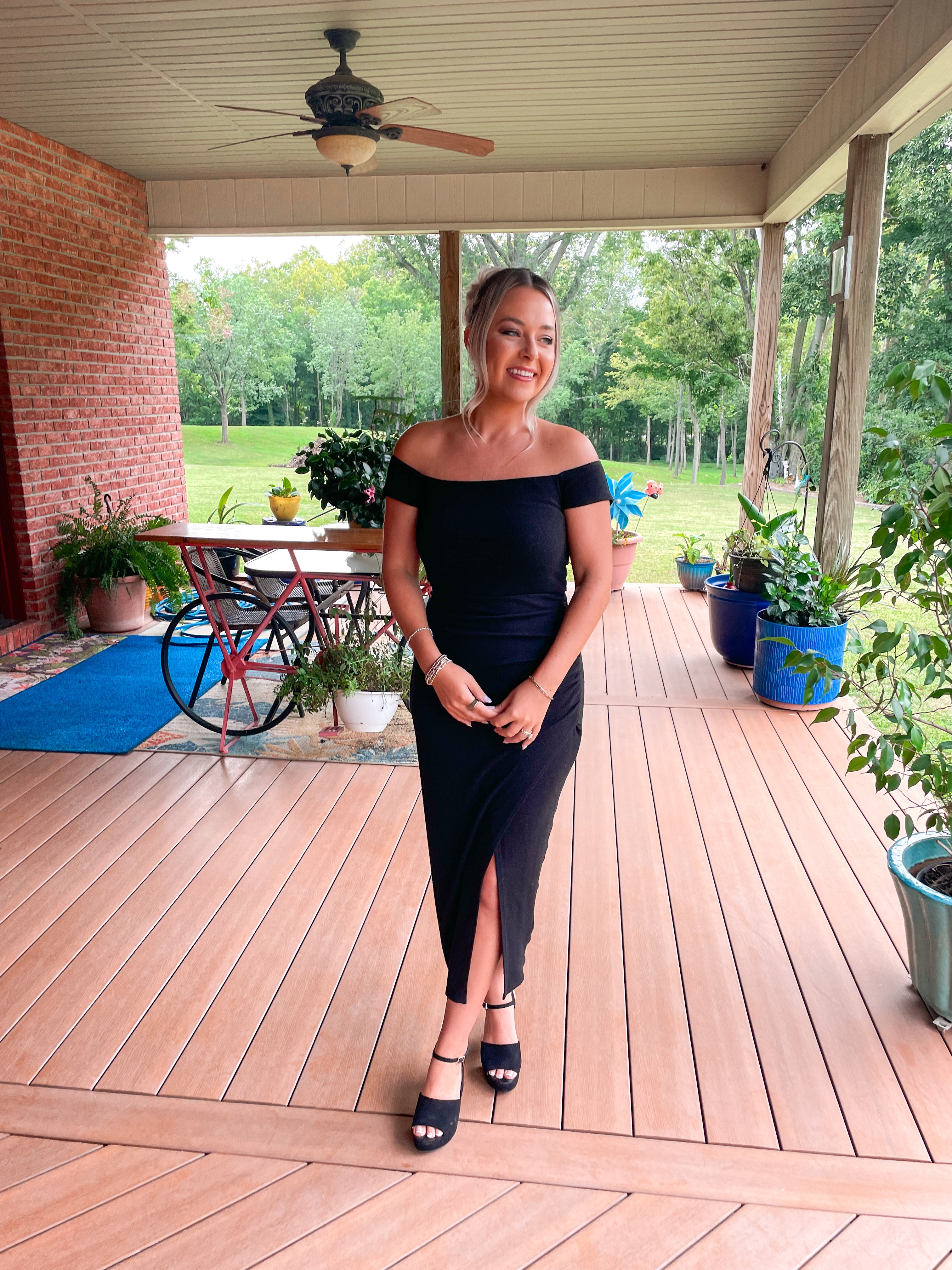 Beautiful in Black Dress