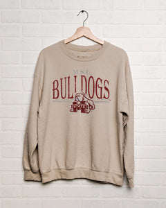 Mississippi State Bulldogs Distressed Sweatshirt