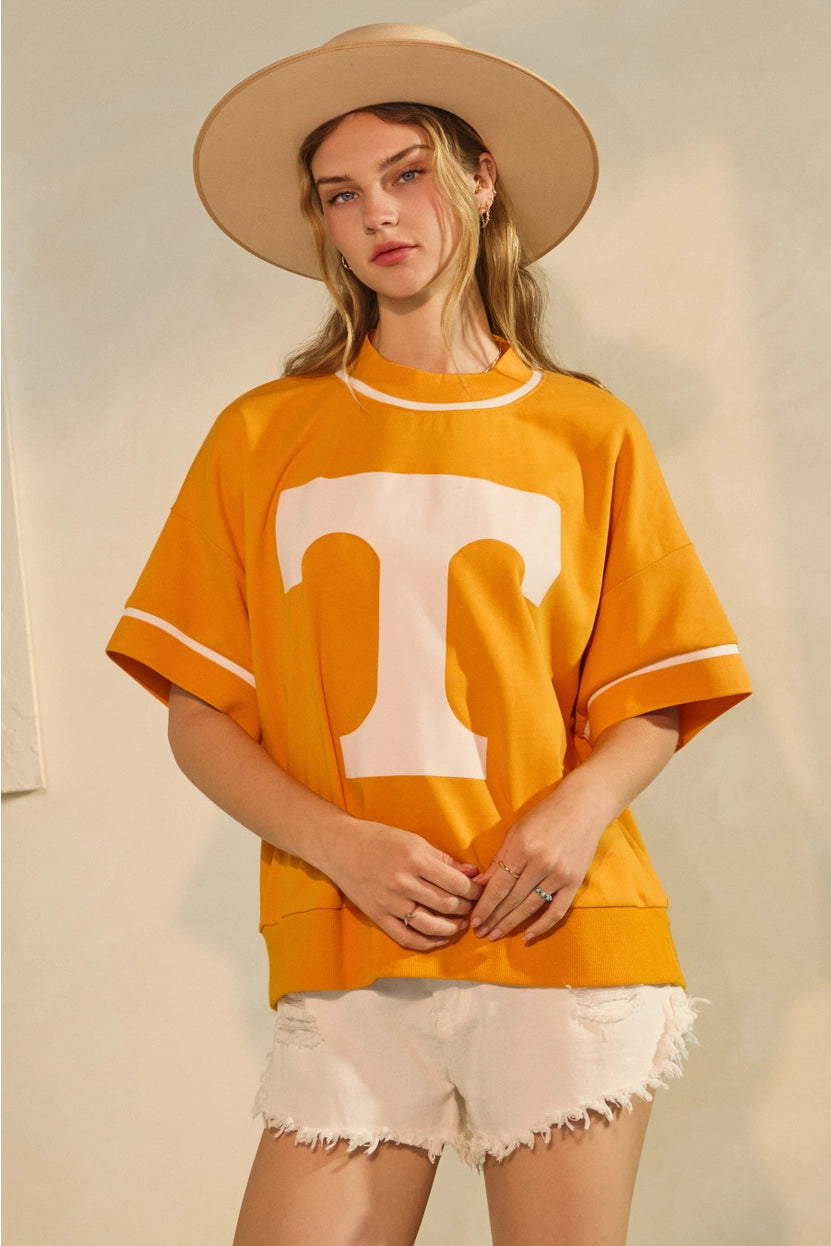 PREORDER Tennessee Oversized Short Sleeve Pullover