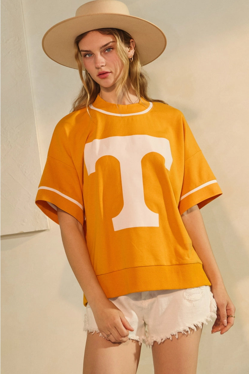 PREORDER Tennessee Oversized Short Sleeve Pullover