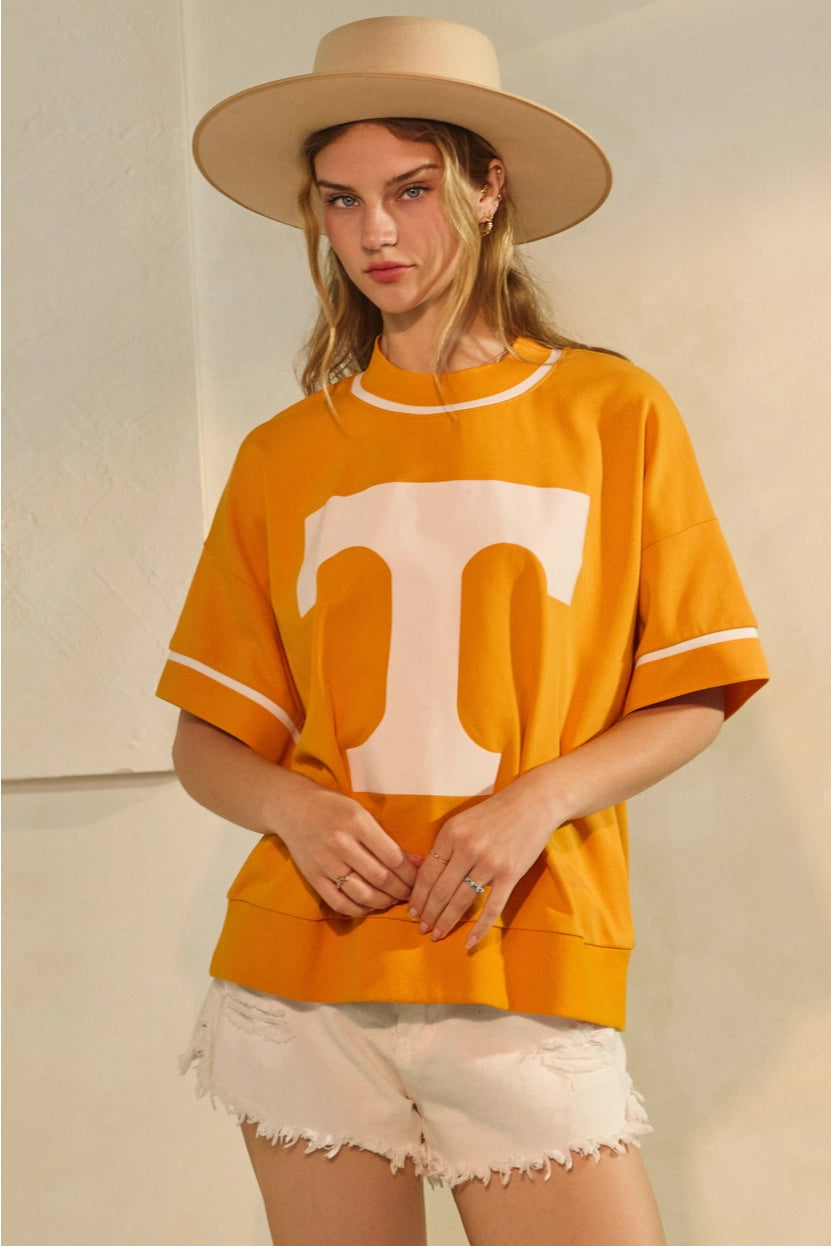 PREORDER Tennessee Oversized Short Sleeve Pullover