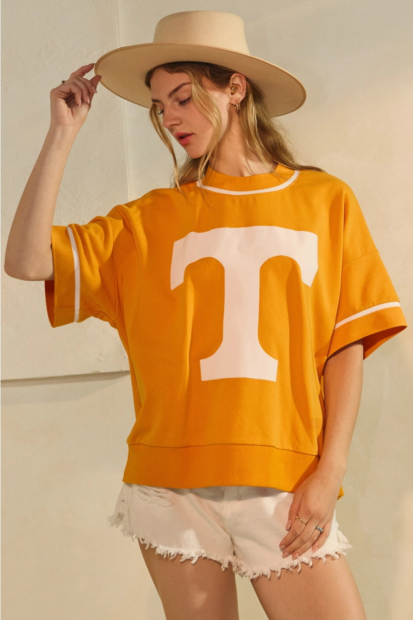 PREORDER Tennessee Oversized Short Sleeve Pullover