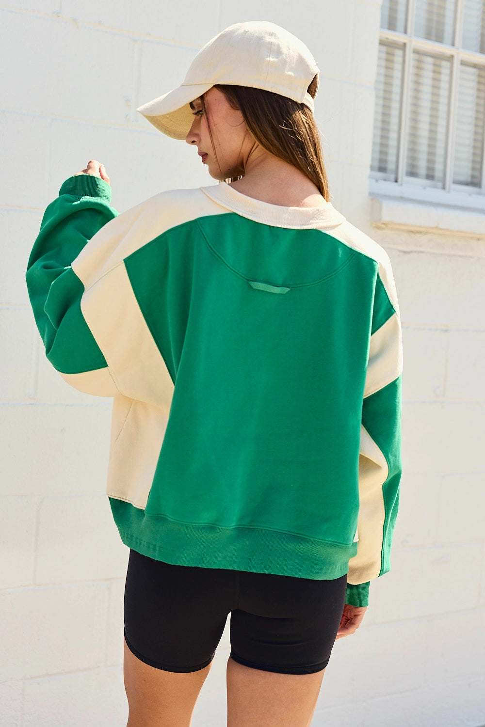 Olivia Contrast Pullover