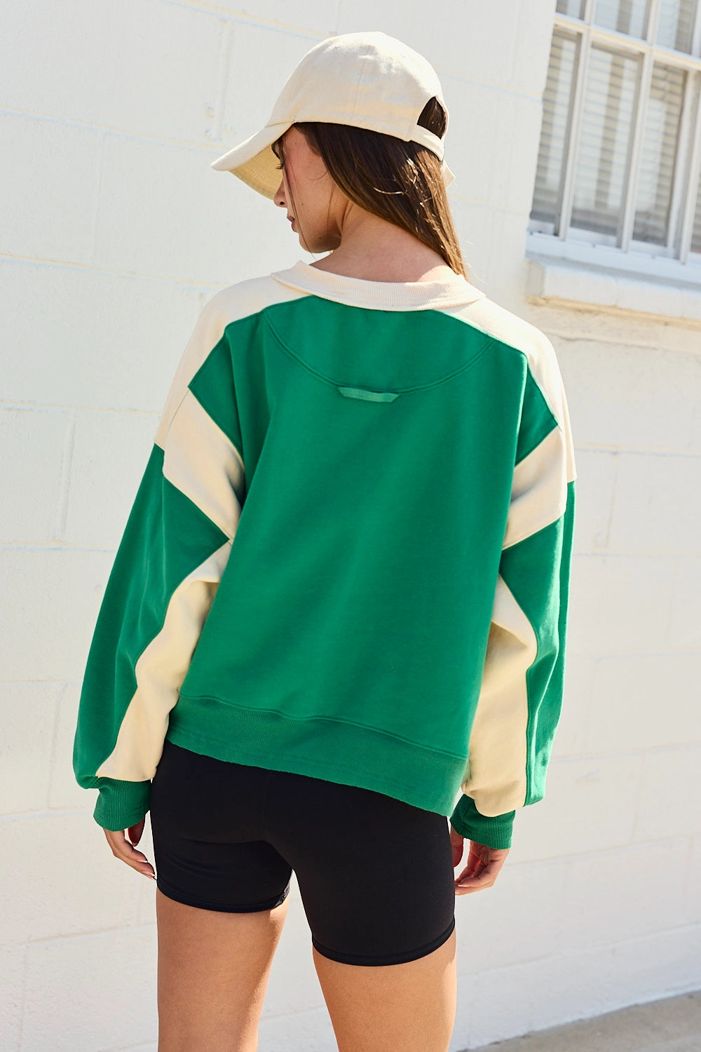 Olivia Contrast Pullover