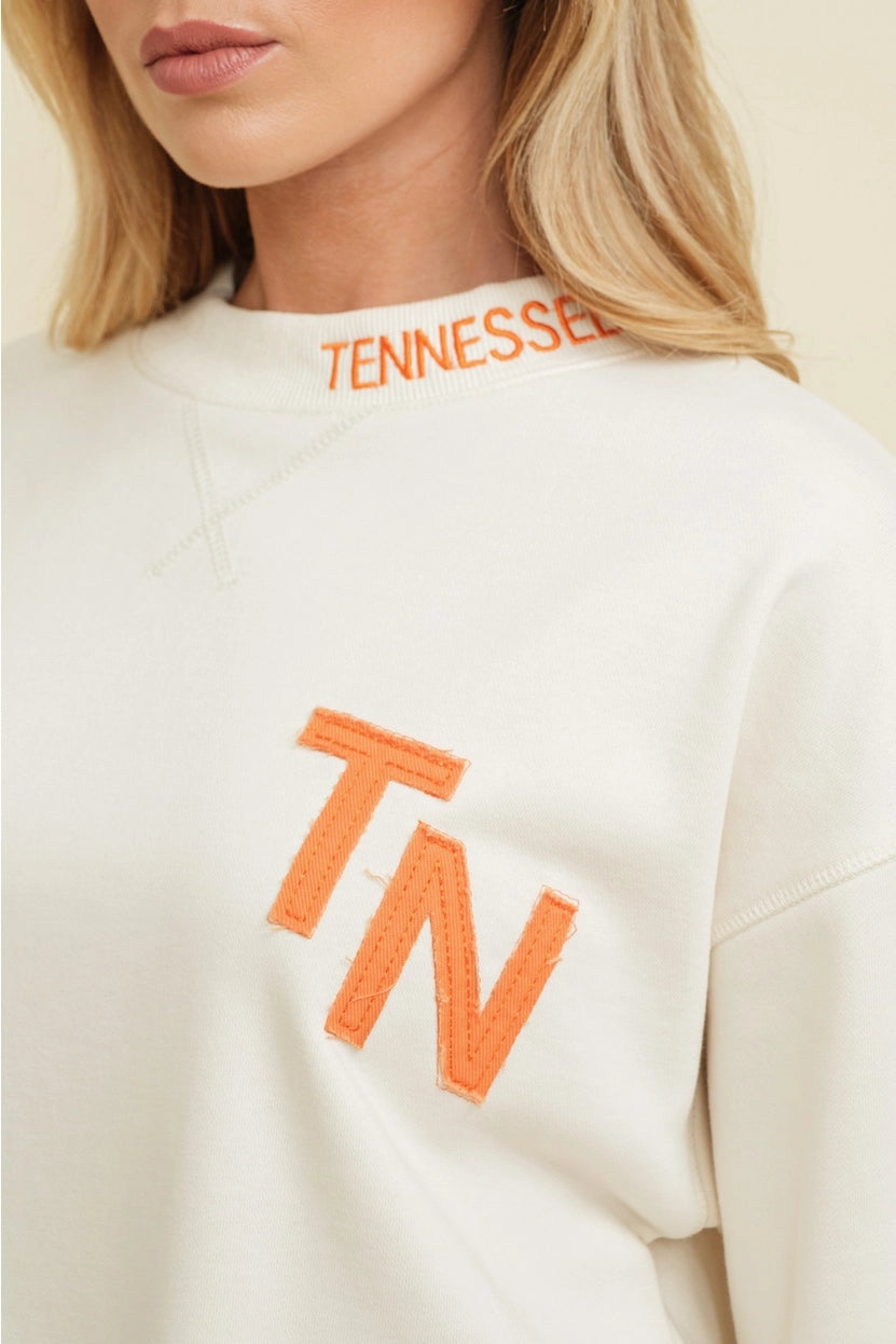 Tennessee Embroidered Sweatshirt