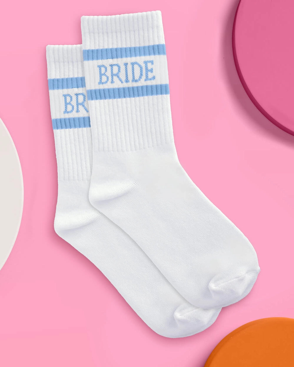 Something Blue Bride Tube Socks