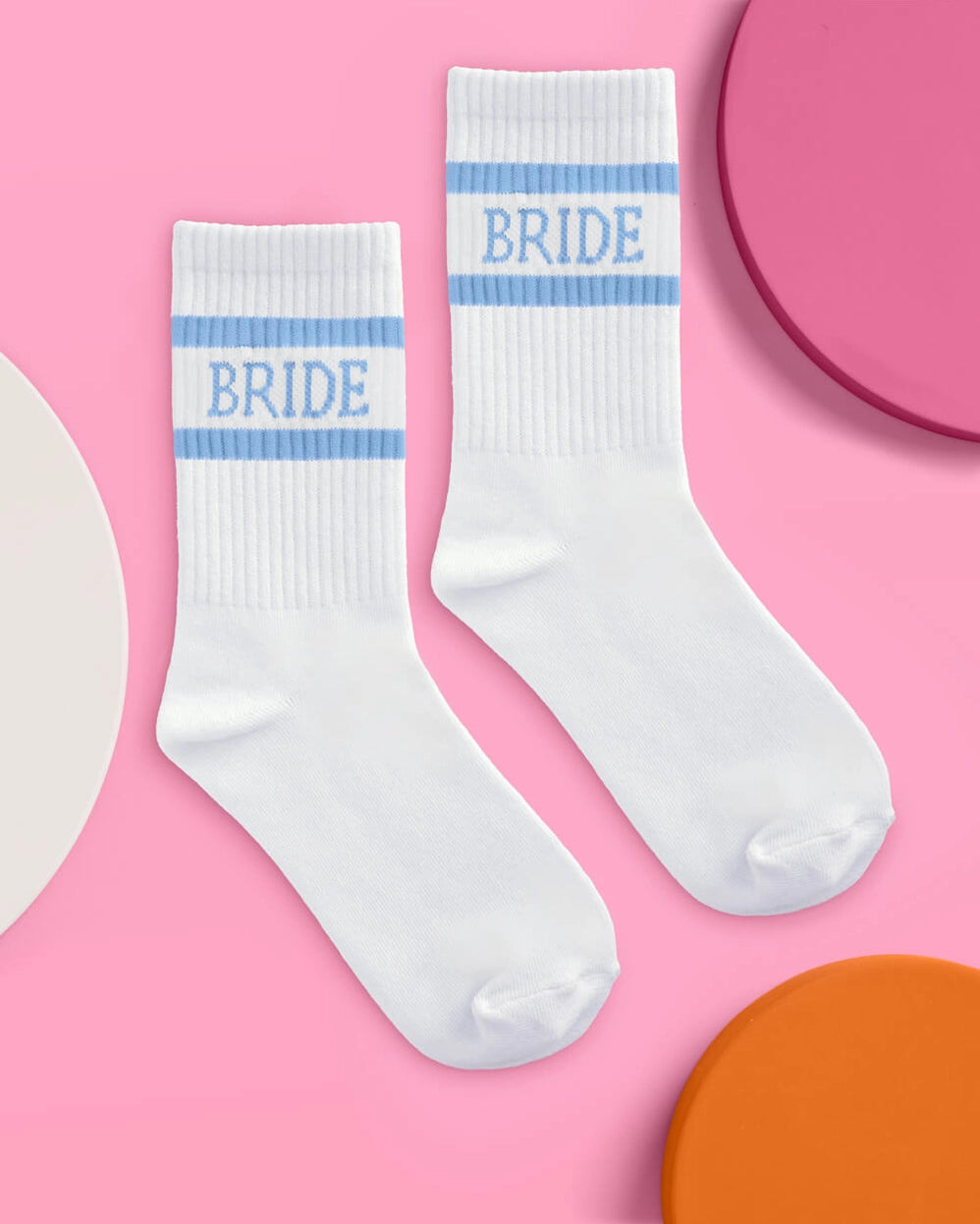 Something Blue Bride Tube Socks
