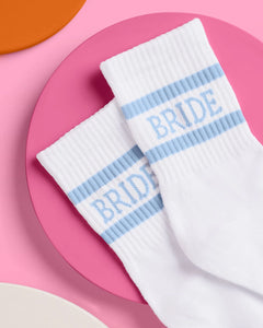 Something Blue Bride Tube Socks