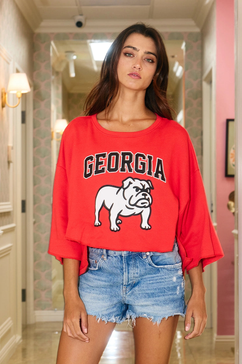 PREORDER Georgia Crop Pullover
