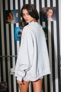 PREORDER Arkansas Reversible Mock Neck Sweatshirt