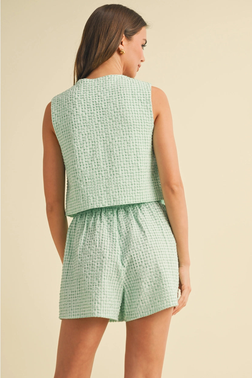 Ginny Gingham Tie Set