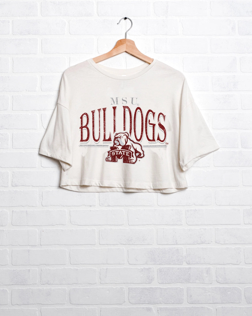 Mississippi State Bulldogs Cropped Tee