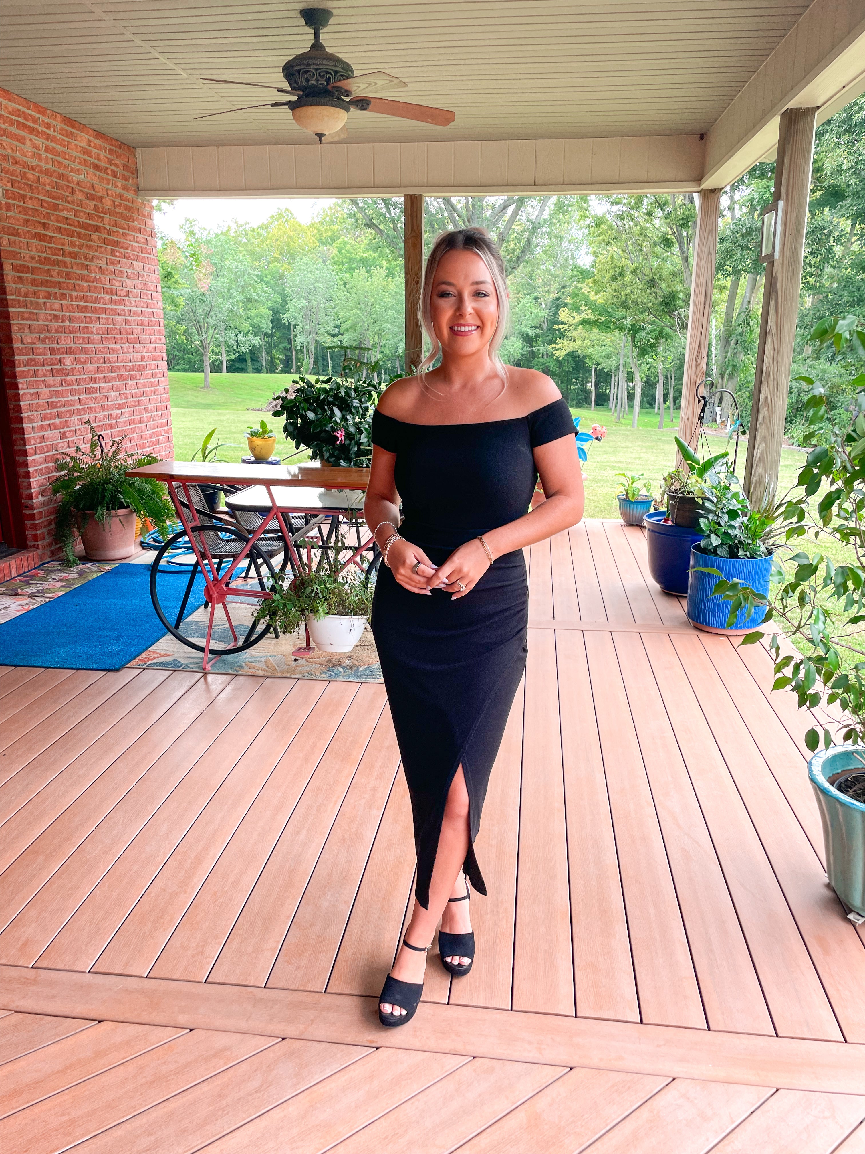 Beautiful in Black Dress
