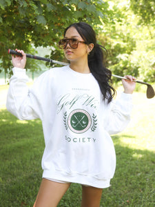 Friday + Saturday Golf Wives Society Sweatshirt