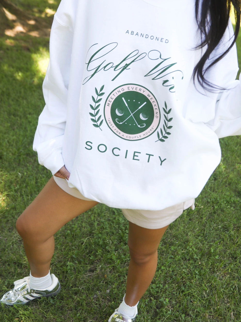 Friday + Saturday Golf Wives Society Sweatshirt