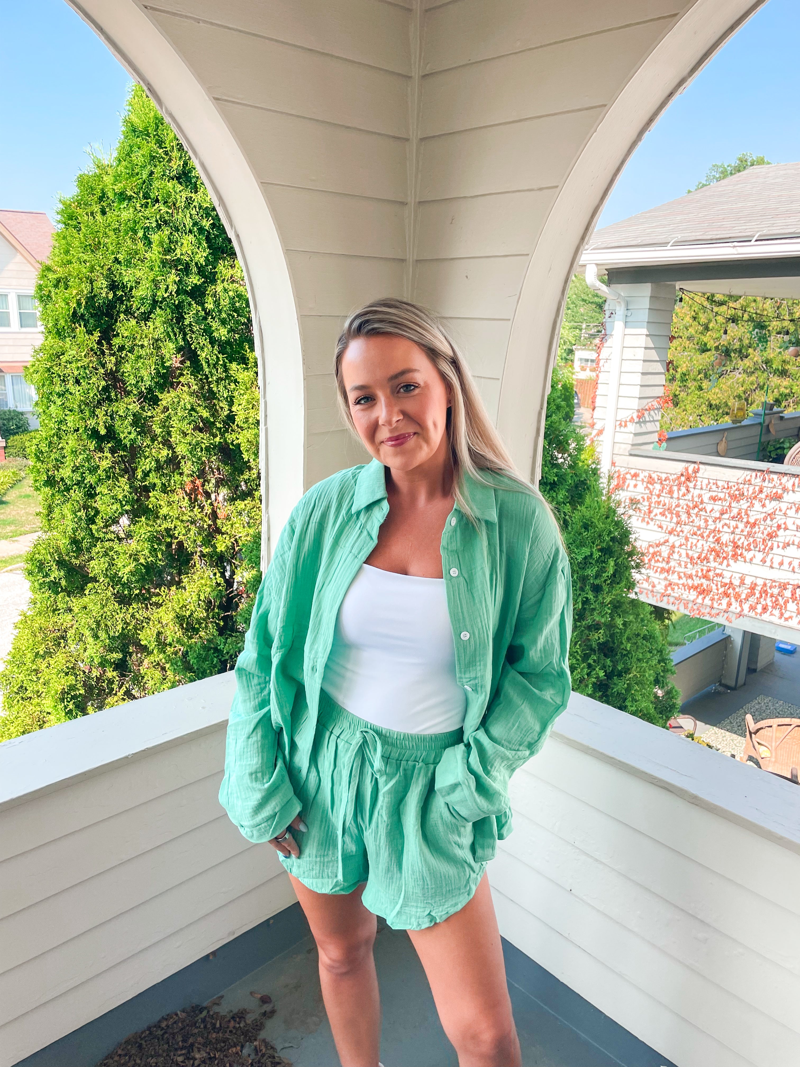 Summer Lounge Set- Aqua