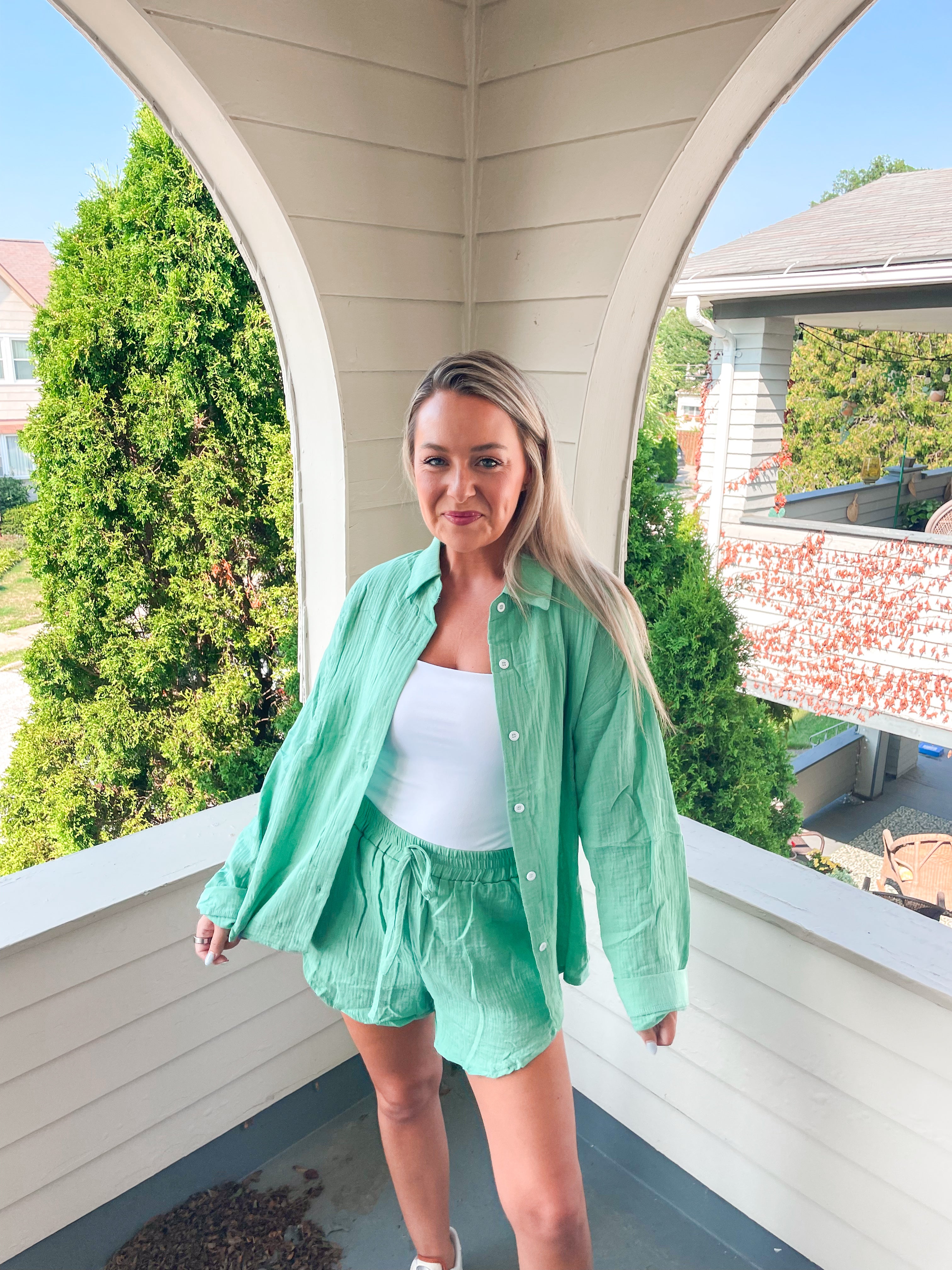 Summer Lounge Set- Aqua