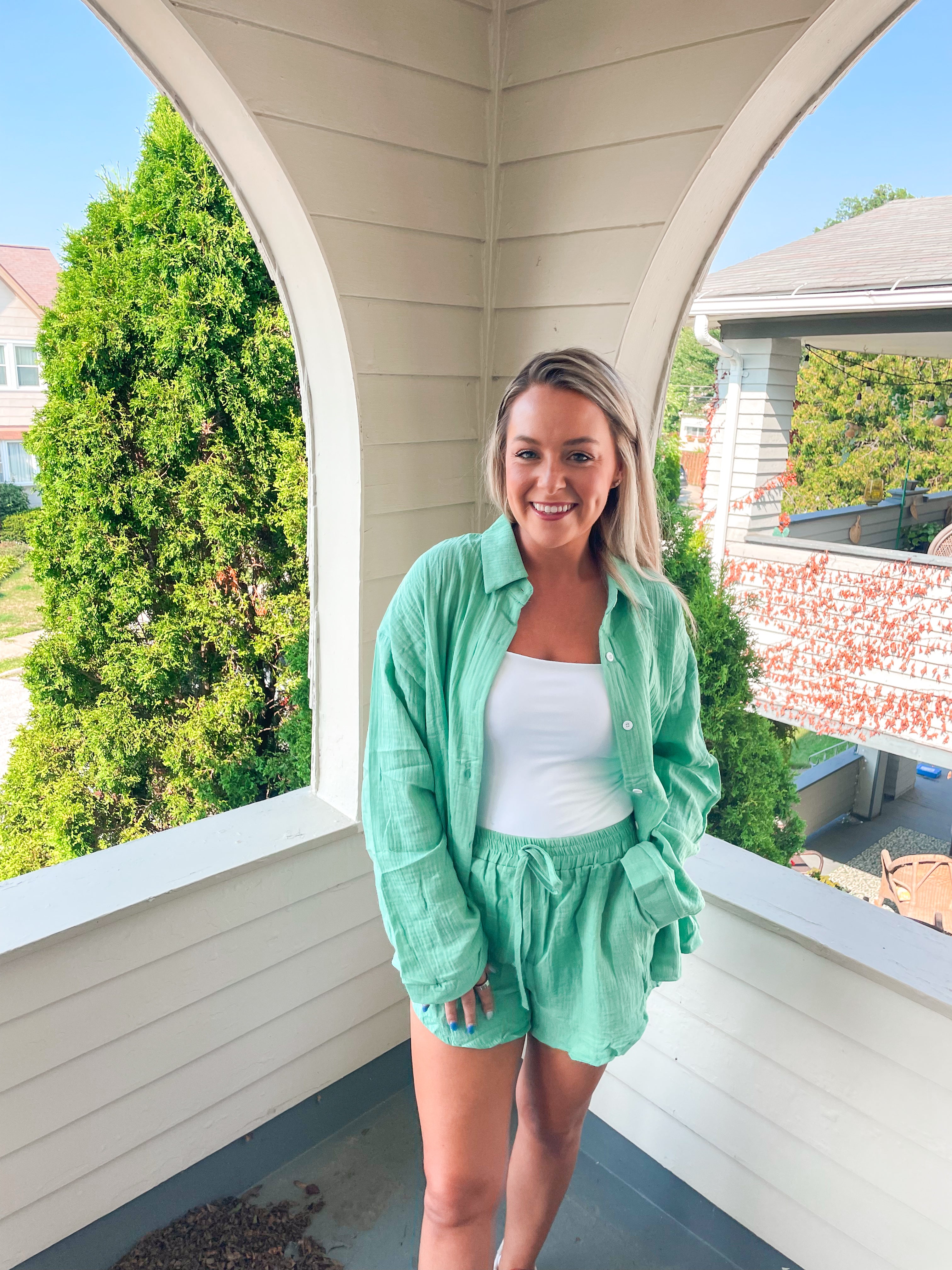 Summer Lounge Set- Aqua