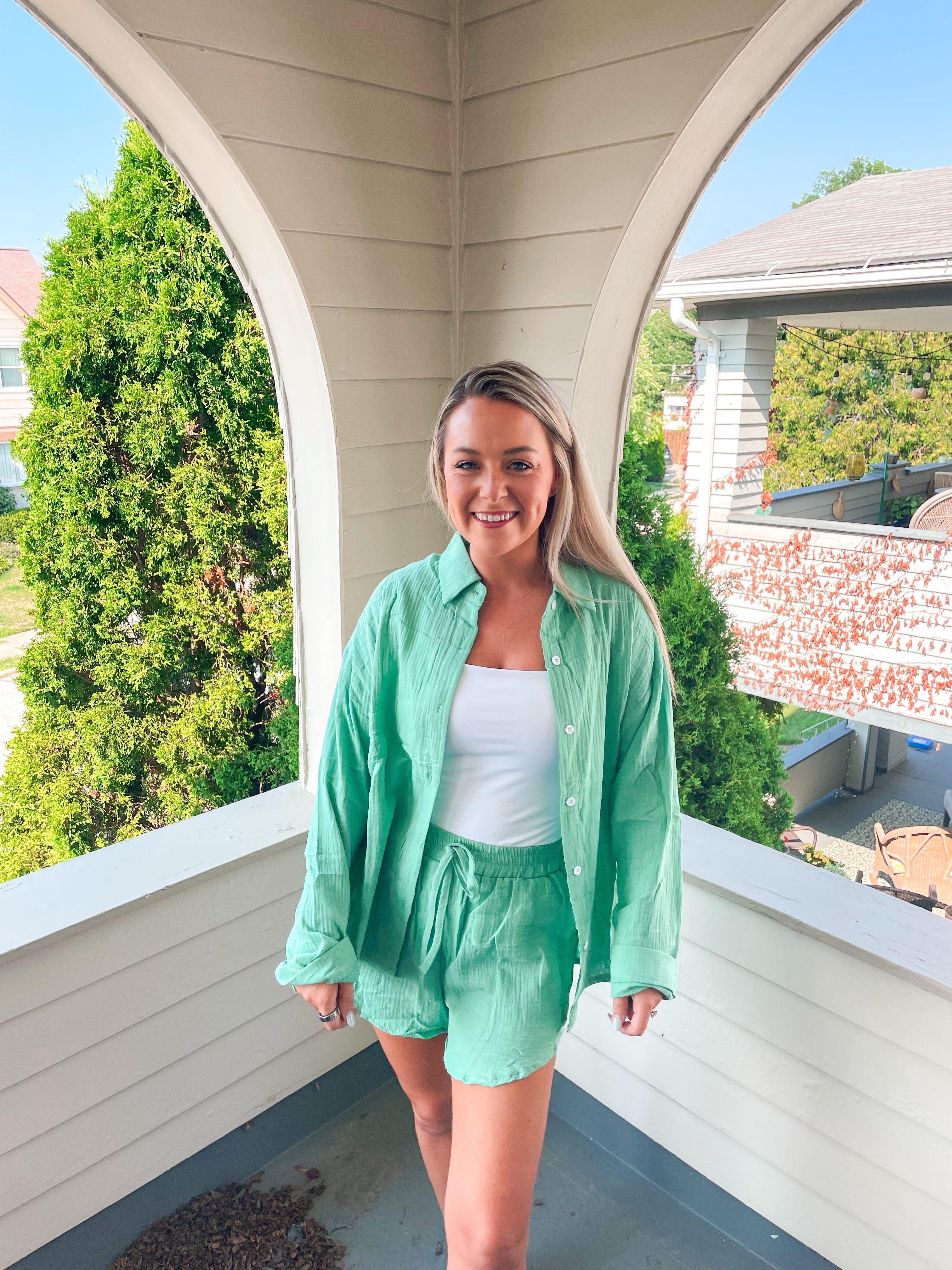 Summer Lounge Set- Aqua