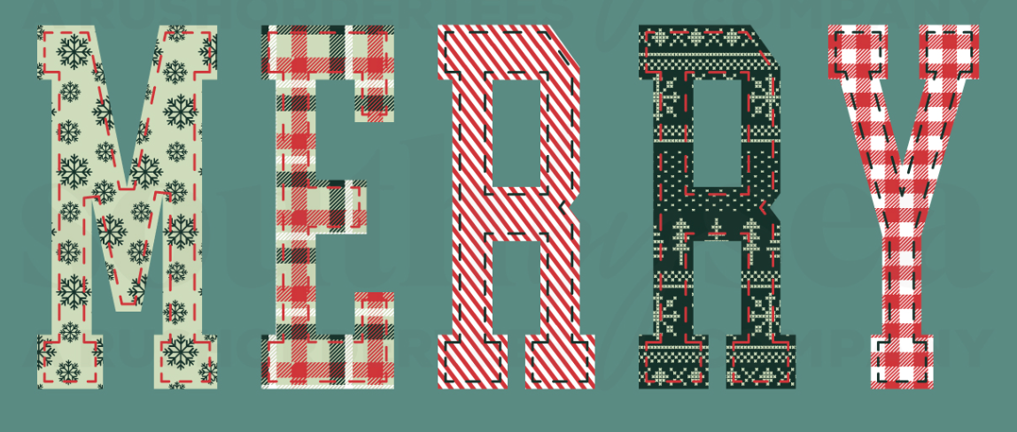 PREORDER Merry Quilted Christmas T-Shirt