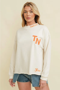 Tennessee Embroidered Sweatshirt