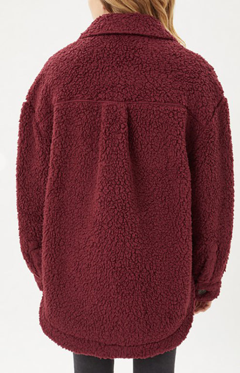 Teddy-To-Go Maroon Jacket